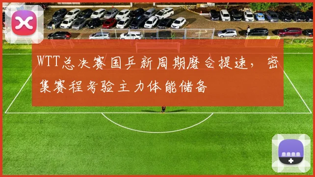 WTT总决赛国乒新周期磨合提速，密集赛程考验主力体能储备